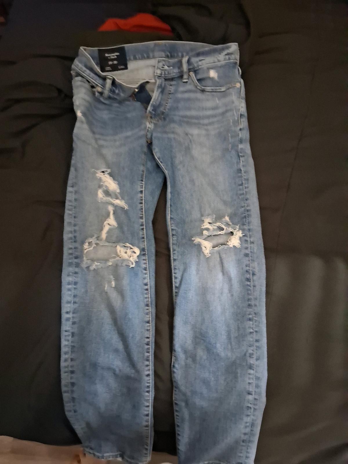 Abercrombie And Fitch Ripped Jeans