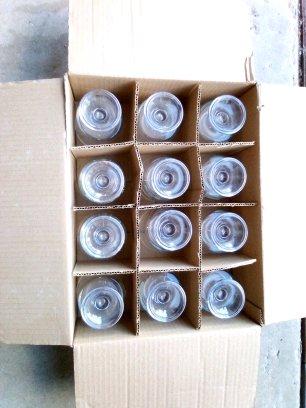 Footed Rock Glass - Spring Valley, California - FleaMarketBay