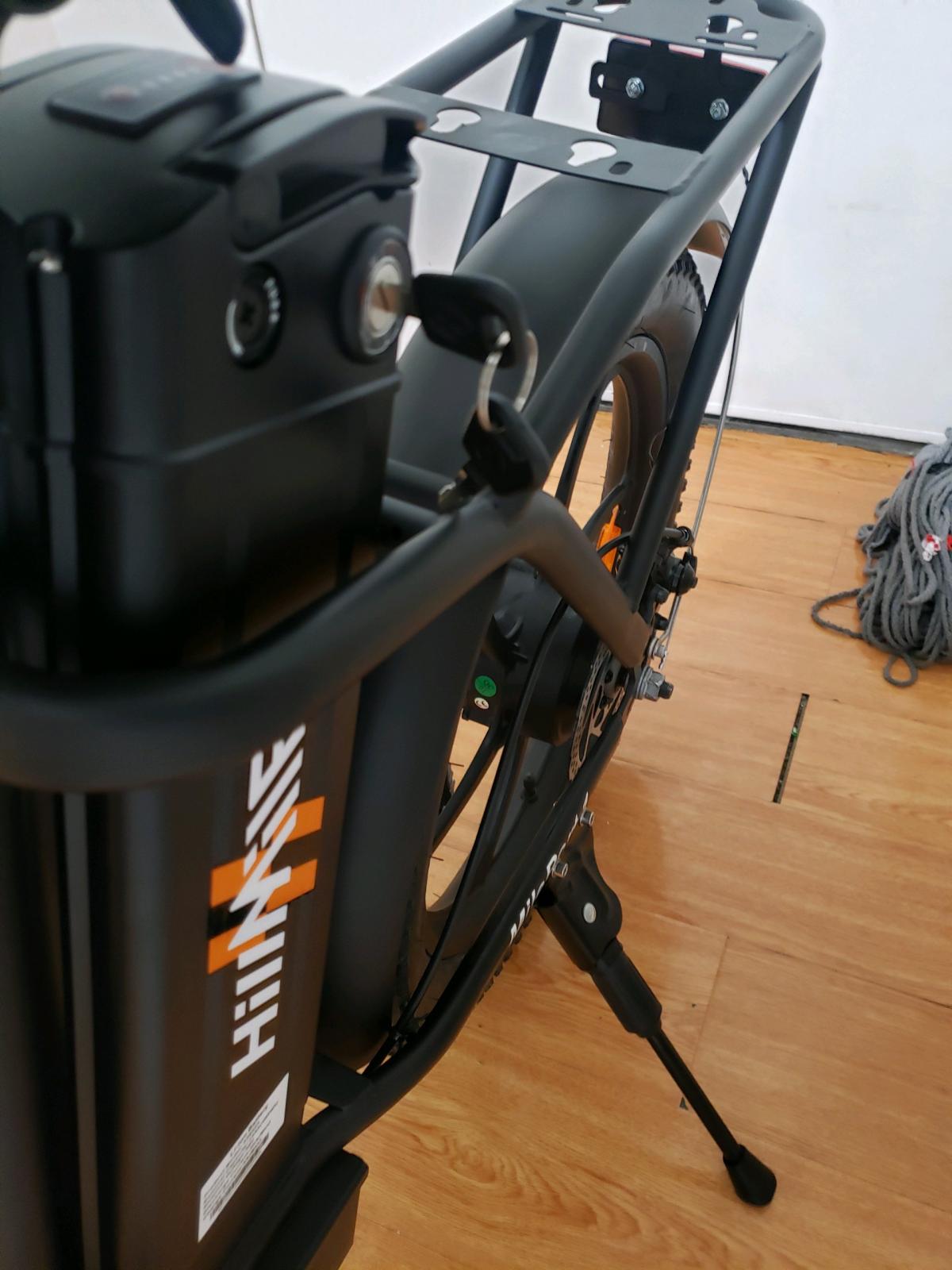 BRAND NEW HillMIES Black Folding Electric Fat Tire Bike - Pasadena, California