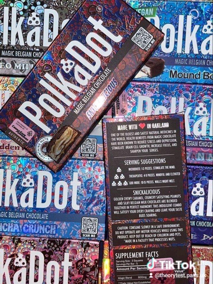 Mushrooms Chocolate Bars