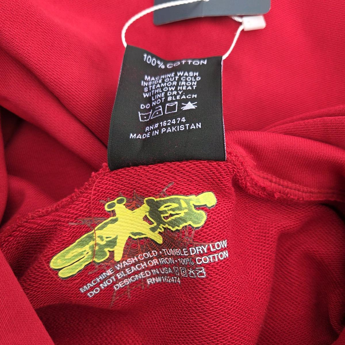 BRAND NEW SP5DER MAROON HOODIE - Las Vegas, Nevada - FleaMarketBay