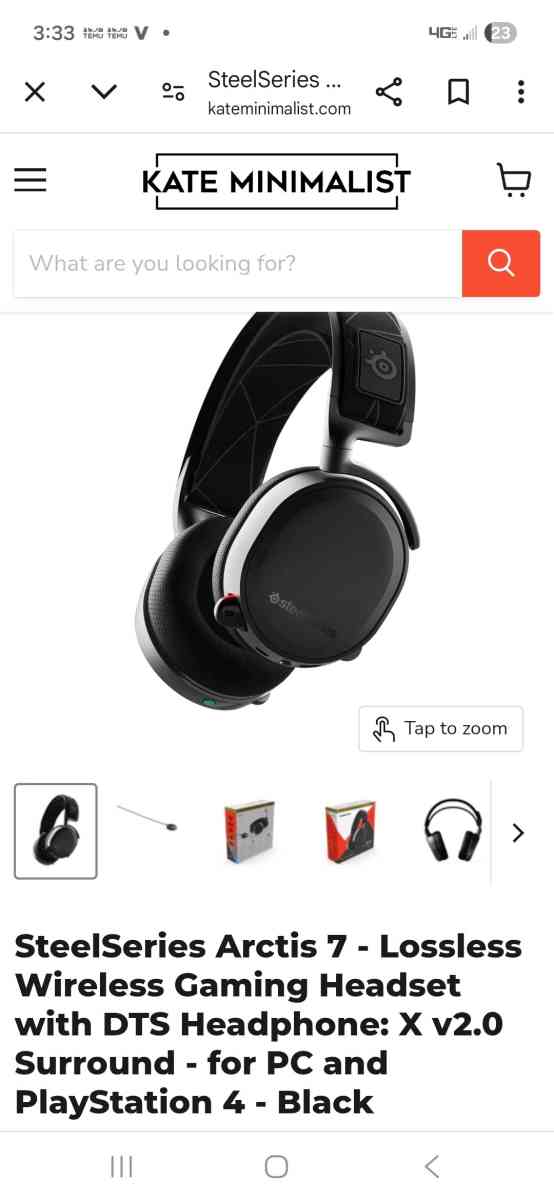Steelseries Gaming headphones Noise lossless