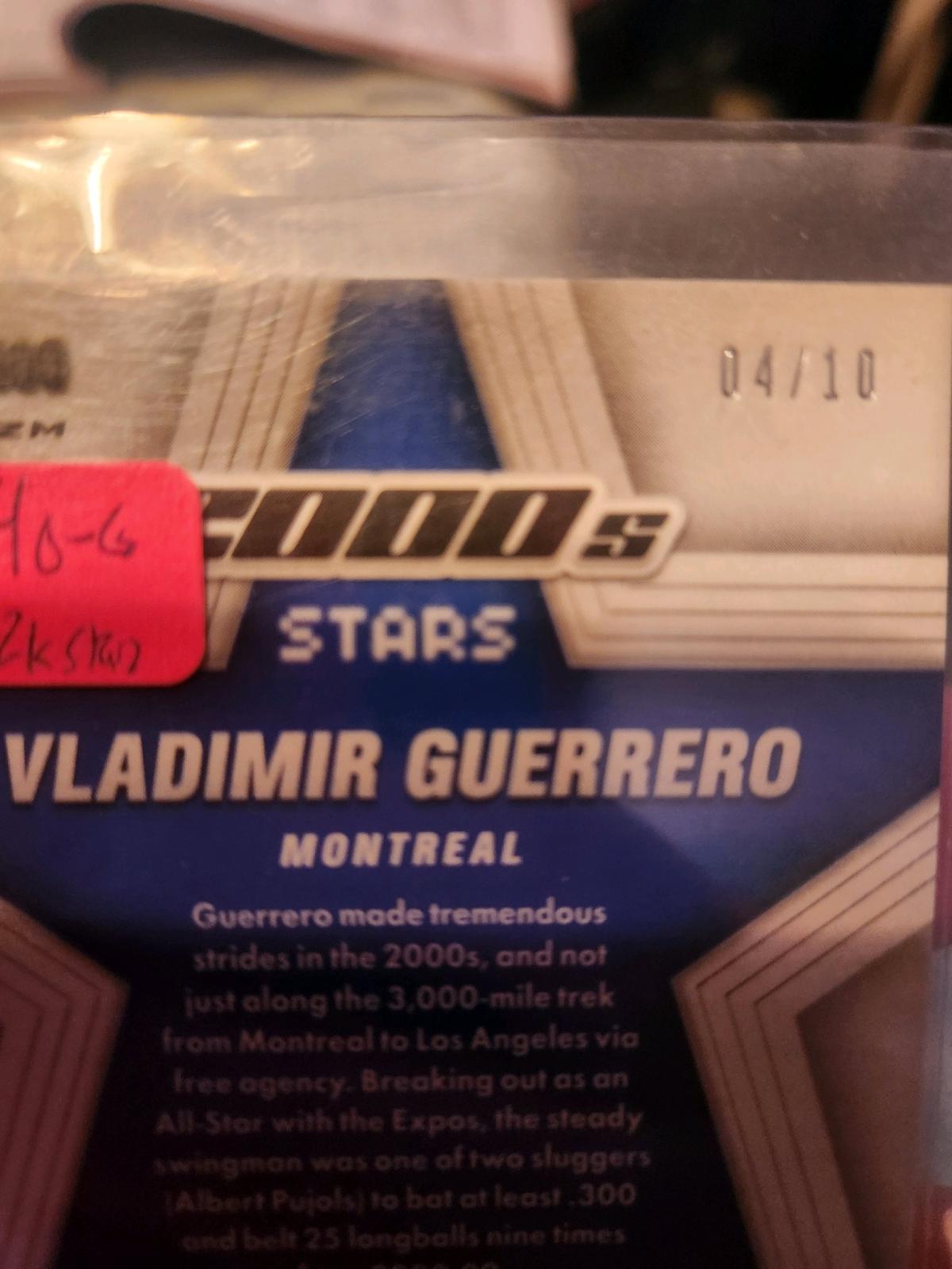 2022 Modaic Baseball Vladimir Guerrero