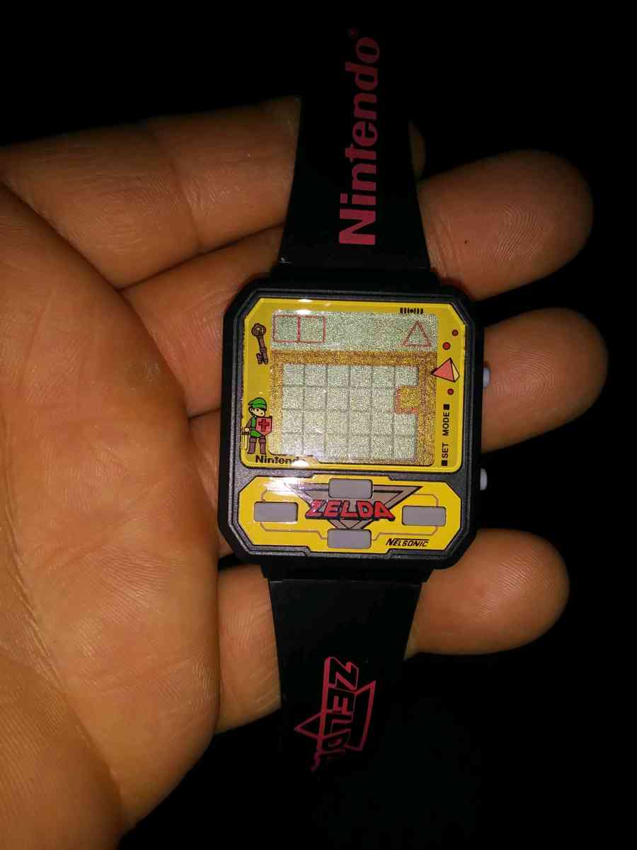 Nelson electronics legend of Zelda vintage game watches