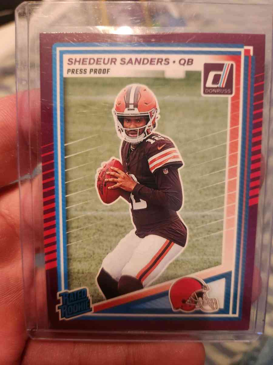 2025 Donruss Shedeur Sanders RC