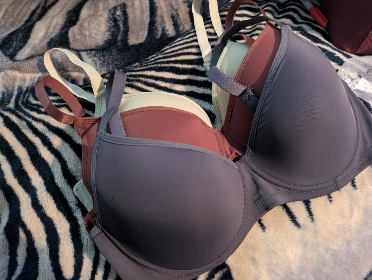 9 multicolored variety Bras 38 D or 85 D