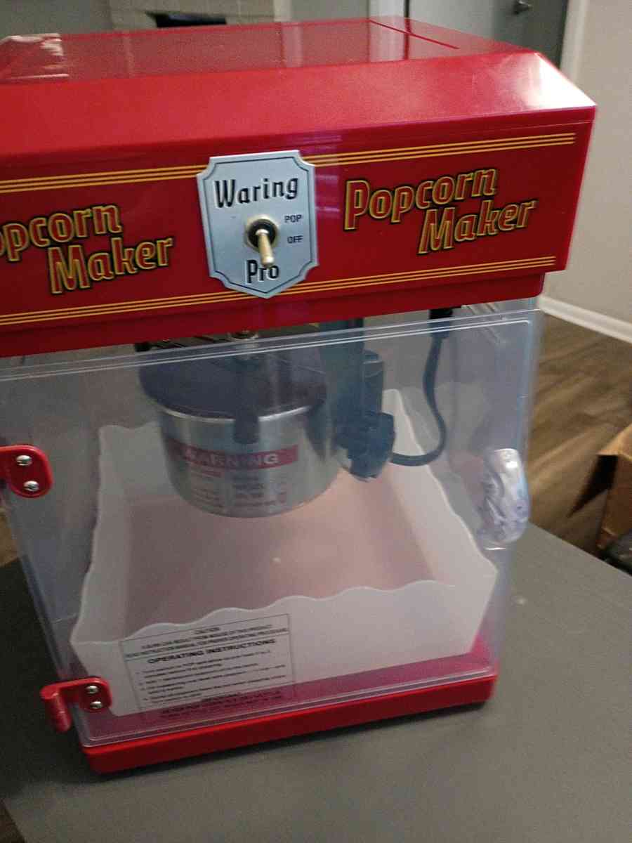 Waring pro popcorn maker