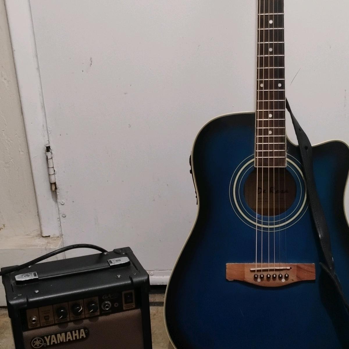 DeL Rose Electric guitar with Yamaha app