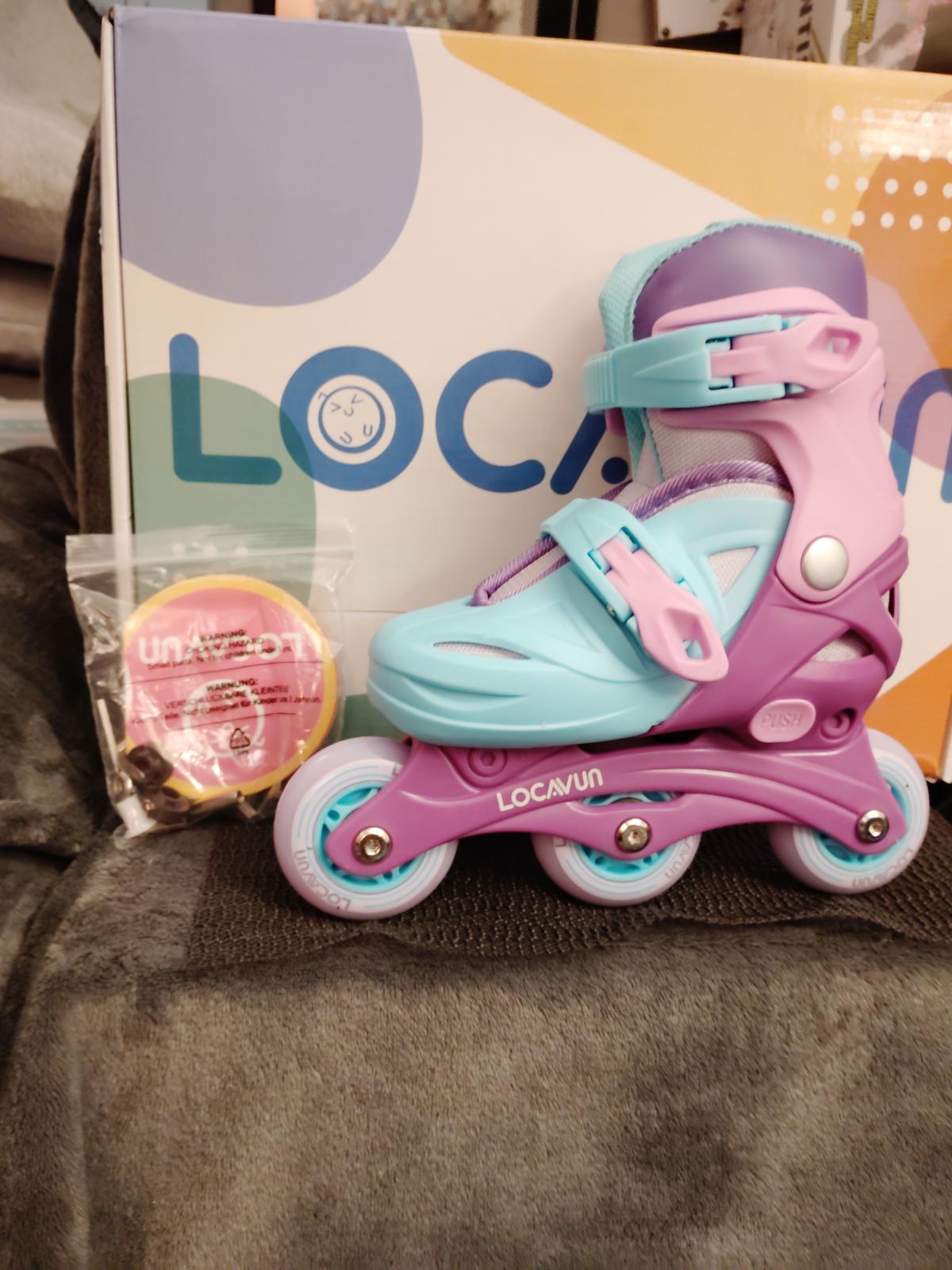 LOCAVUN Adjustable Light up Inline/Small-(US small Child 9C-12C - Virginia Beach, Virginia - FleaMarketBay