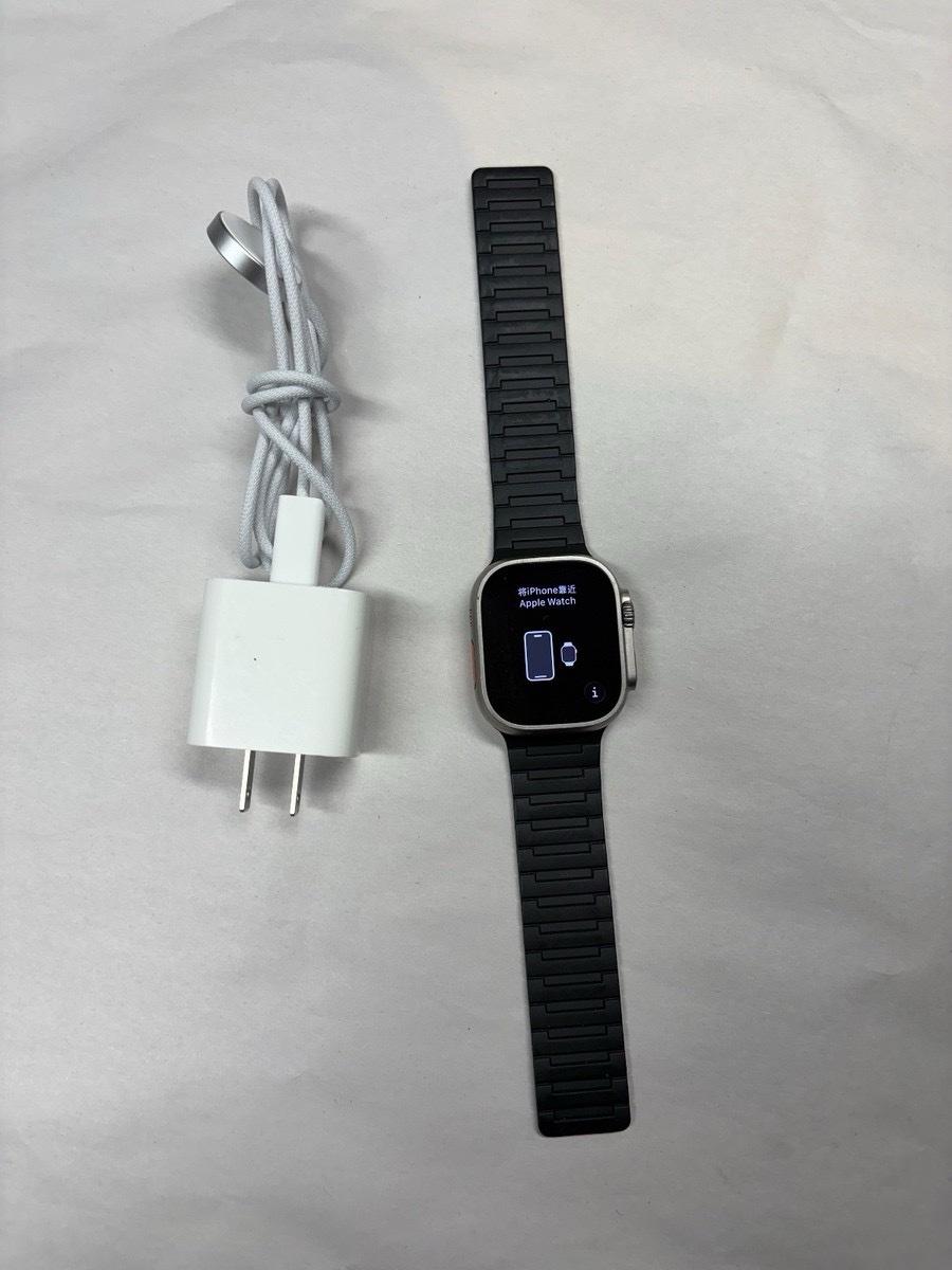 Apple Watch Ultra 2 Unlocked Black 49mm Titanium GPS LTE Min - Adams, New York - FleaMarketBay