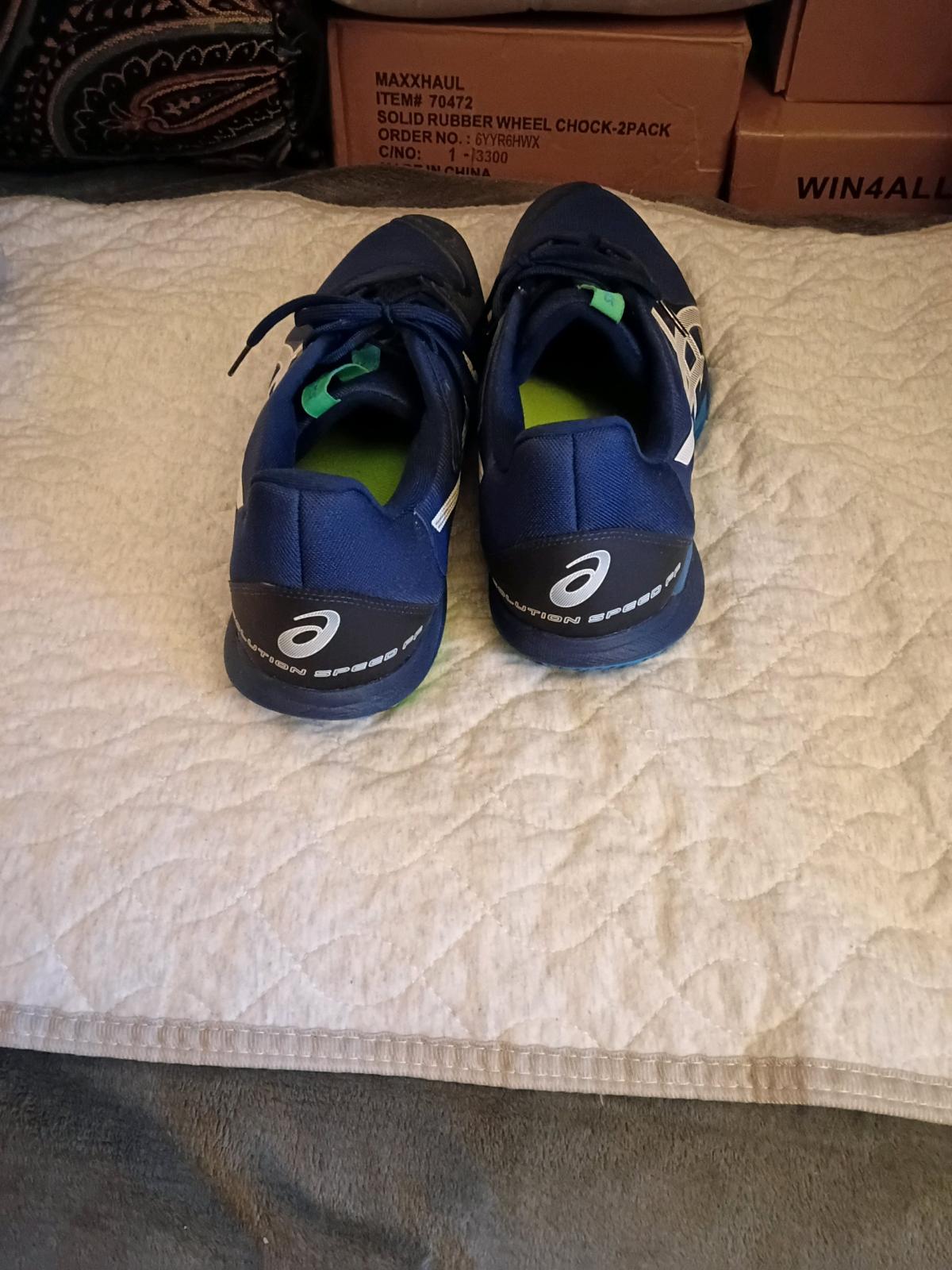Asics Solution Speed FF 3 tennis shoes Size 14 - Virginia Beach, Virginia - FleaMarketBay