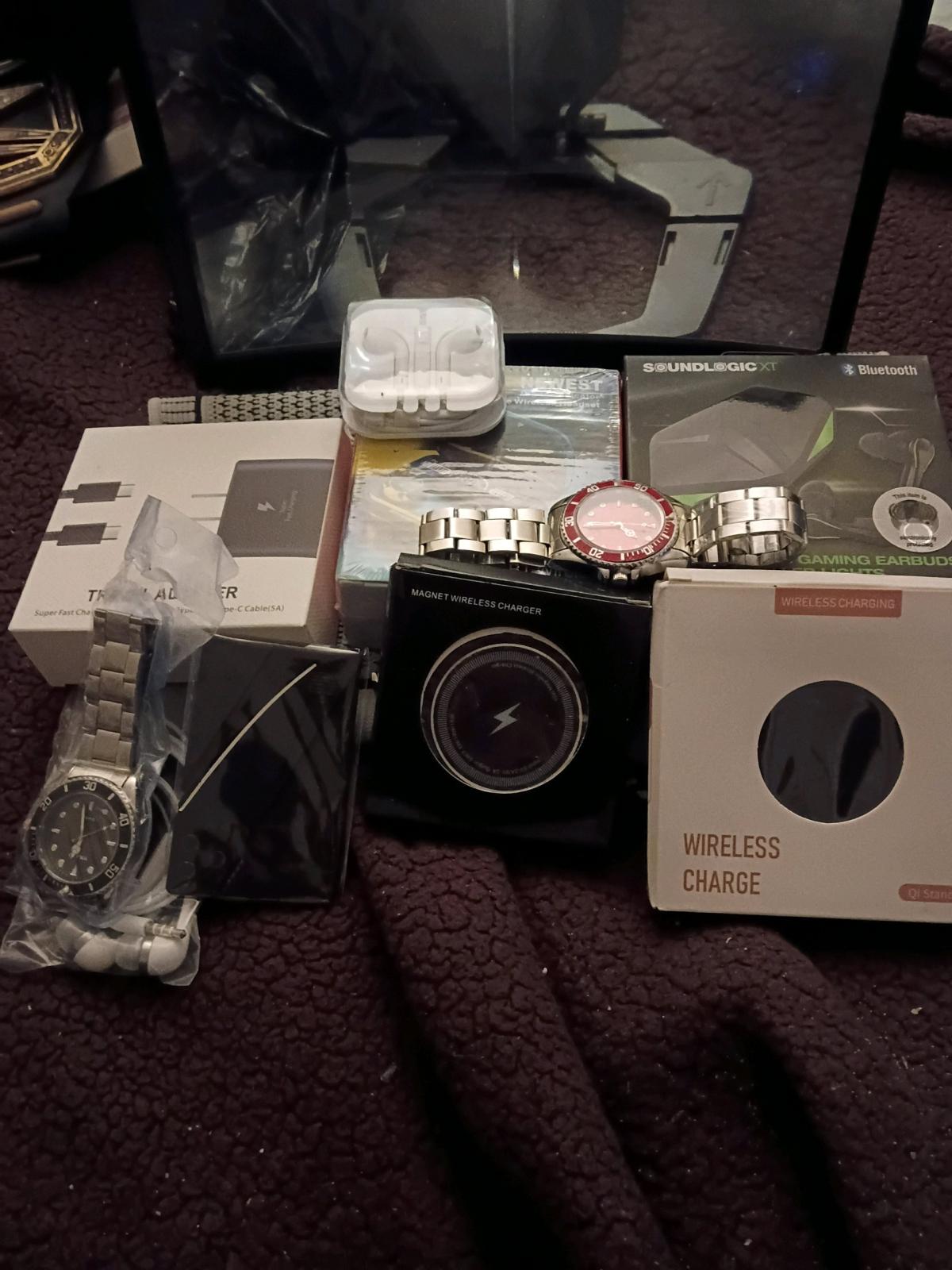 tons of different items for sale message for pricing