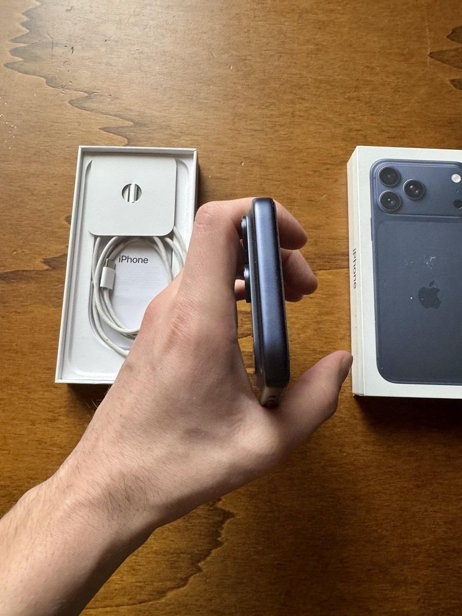 iPhone 17 Pro Max 256GB Deep Blue Equal Condition To New - Adams, New York - FleaMarketBay