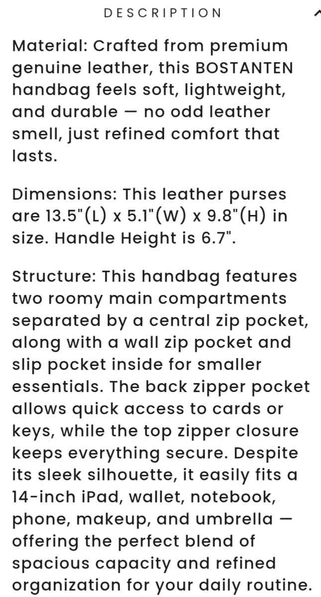 Nevin Genuine Pebbled Leather Everyday Carryall Tote