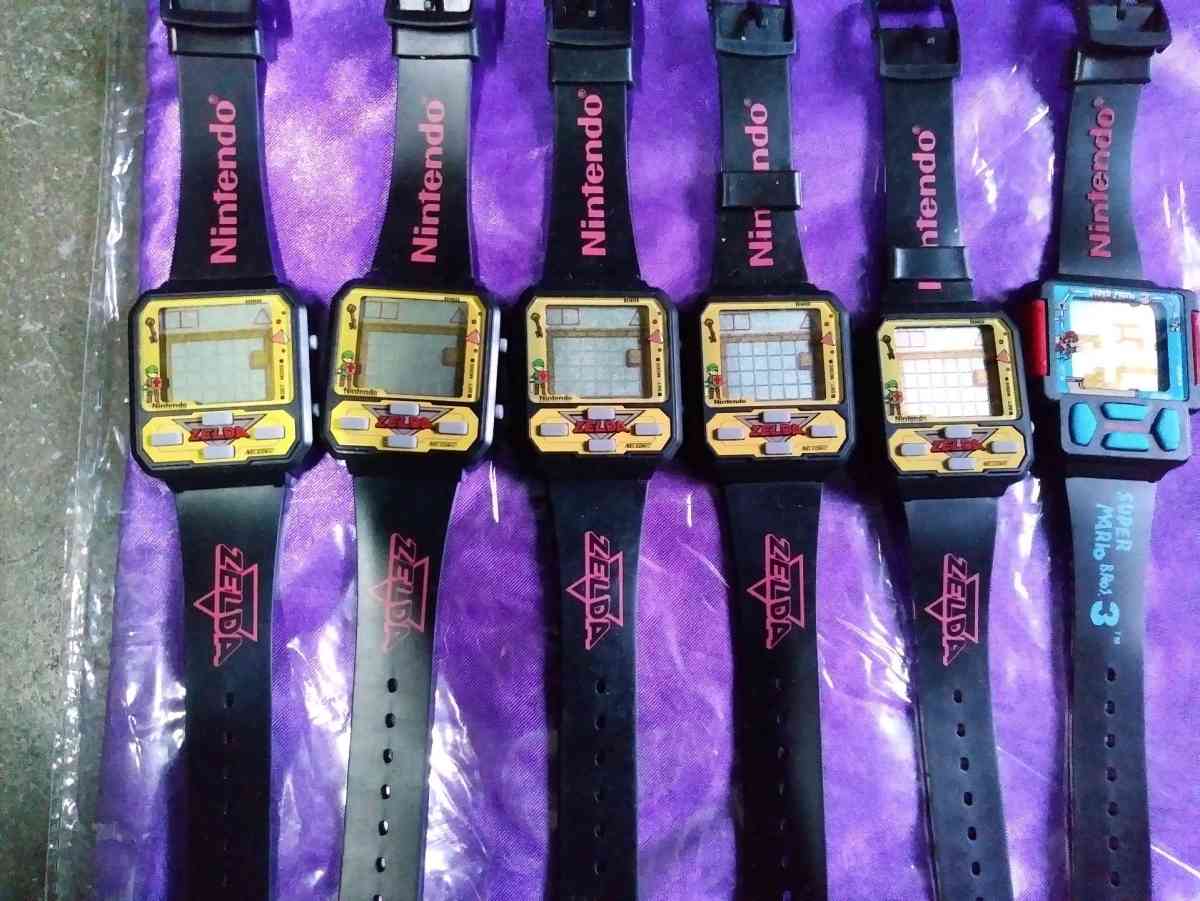Nelson electronics legend of Zelda vintage game watches