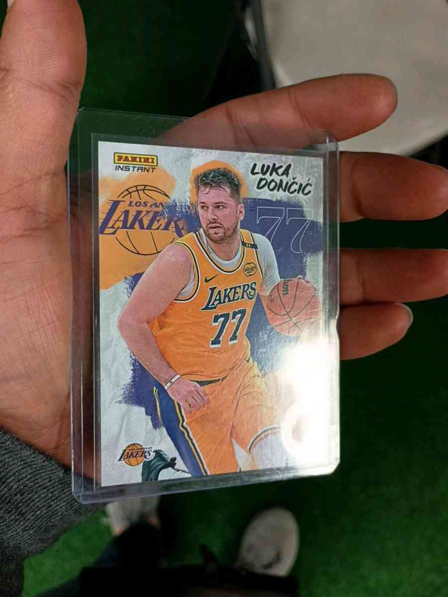 Lakers Luka Doncic card
