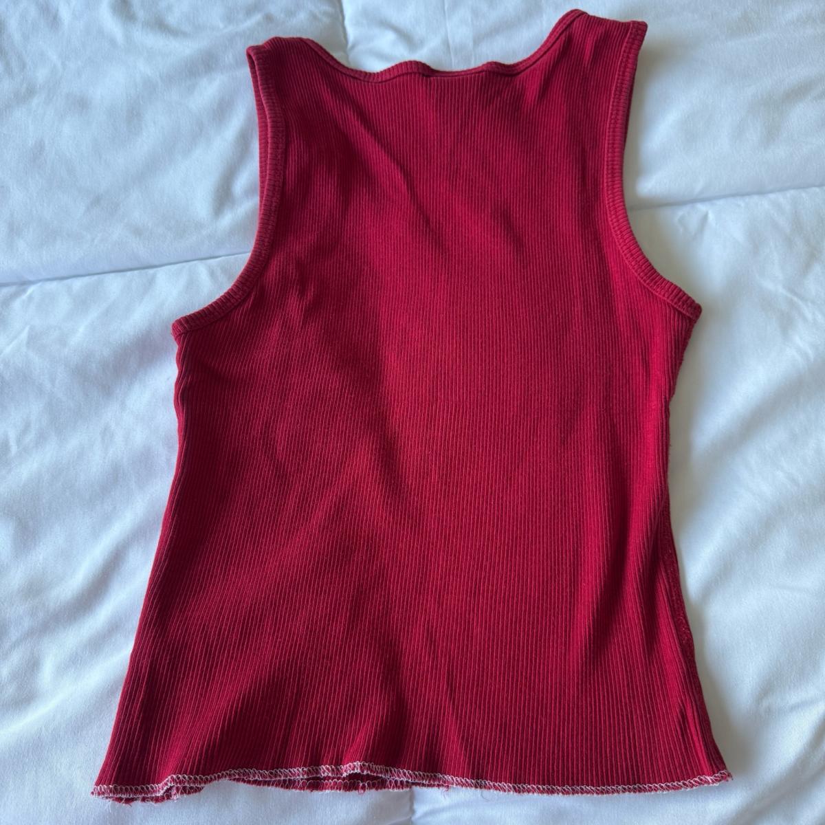 Los Angeles Angels Rhinestone Ribbed Tank Top Y2K Era Ballpa