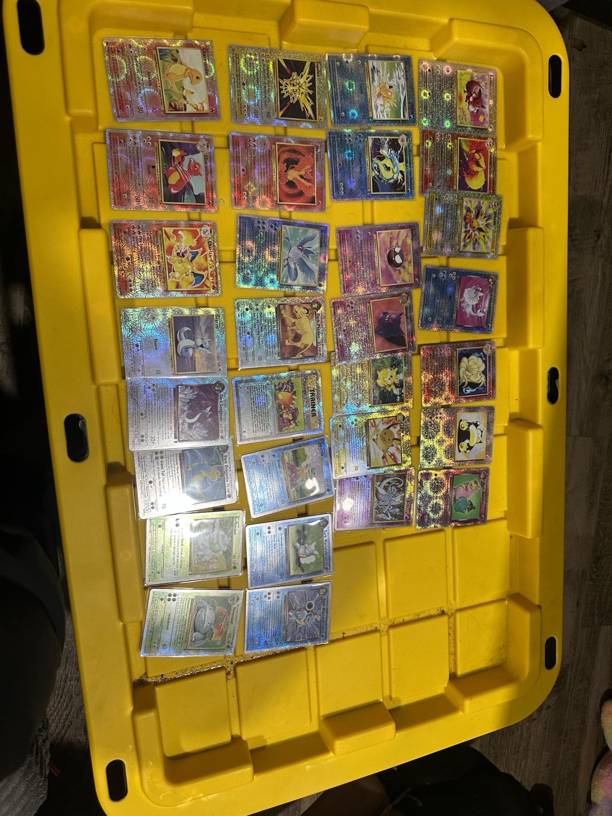 pokemon reverse holo 1st generation NM cards