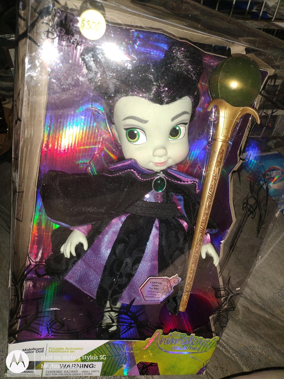 Disney Animators Maleficent Light Up Doll