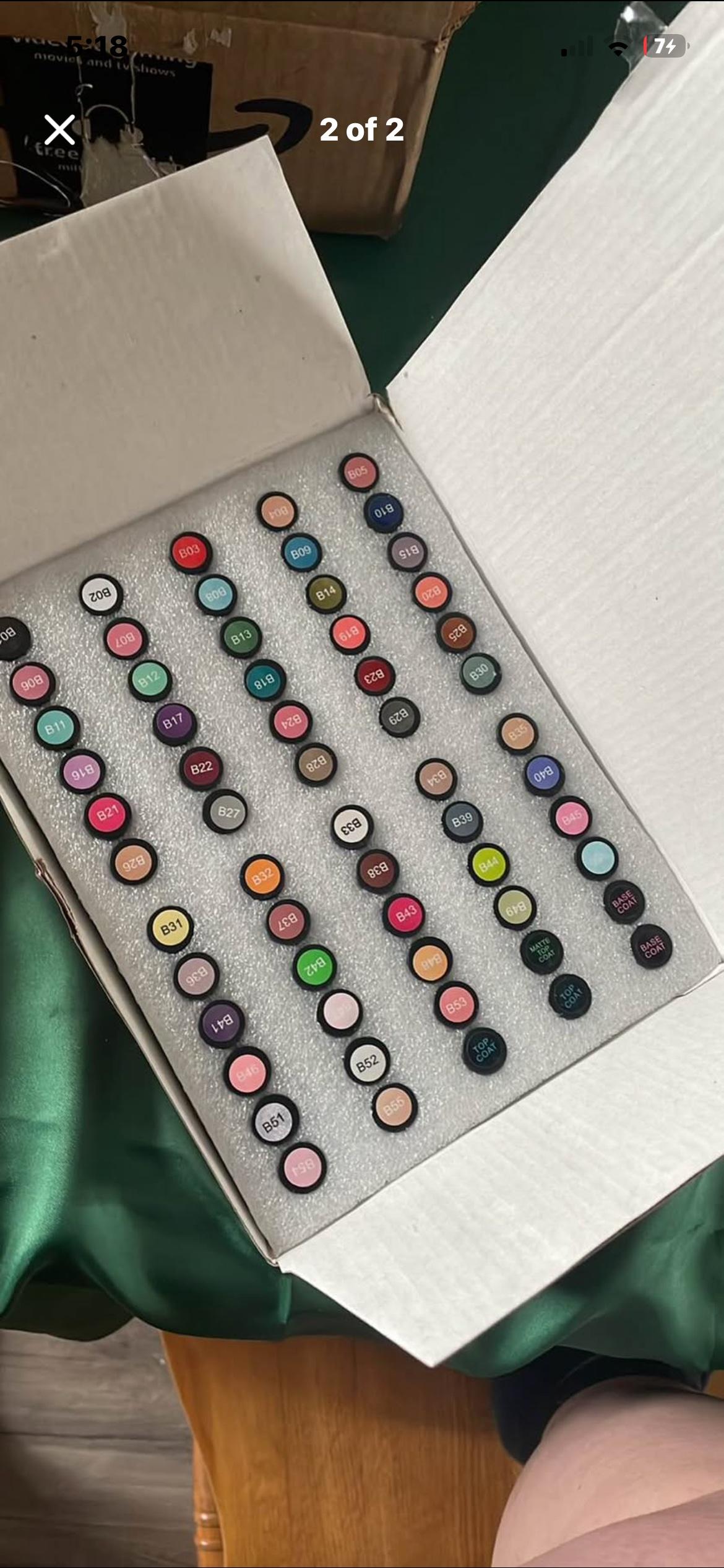 60 peice gel nail polish set - Bucyrus, Ohio