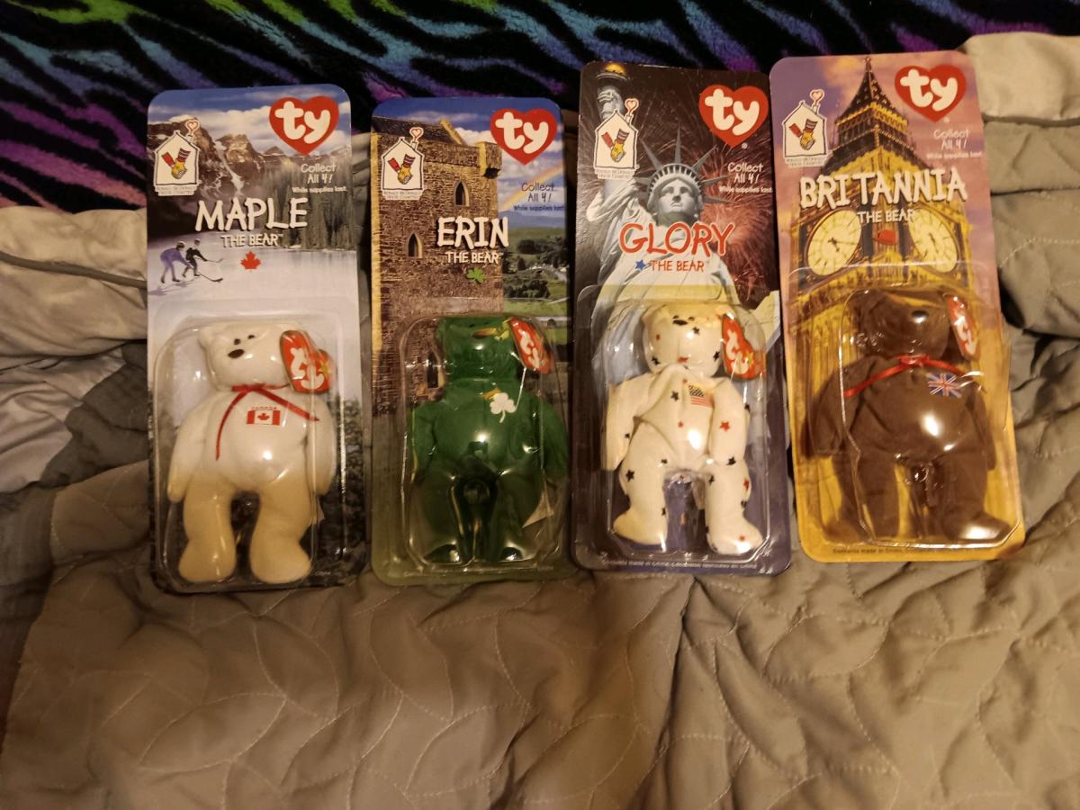 Ty beanie babies nations