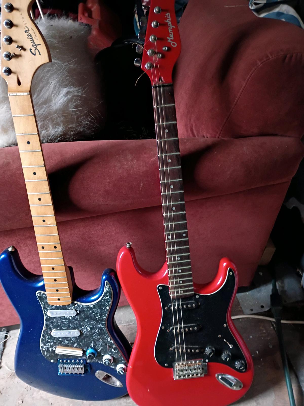 fender and Memphis 6 string - Clarksburg, West Virginia - FleaMarketBay