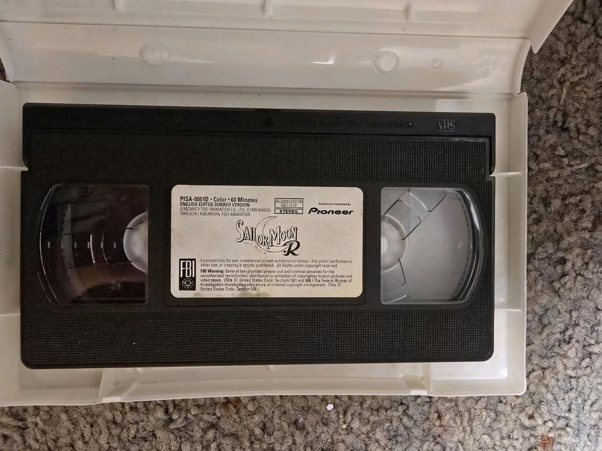 Sailor moon v h s tape - Rome, Ohio - FleaMarketBay