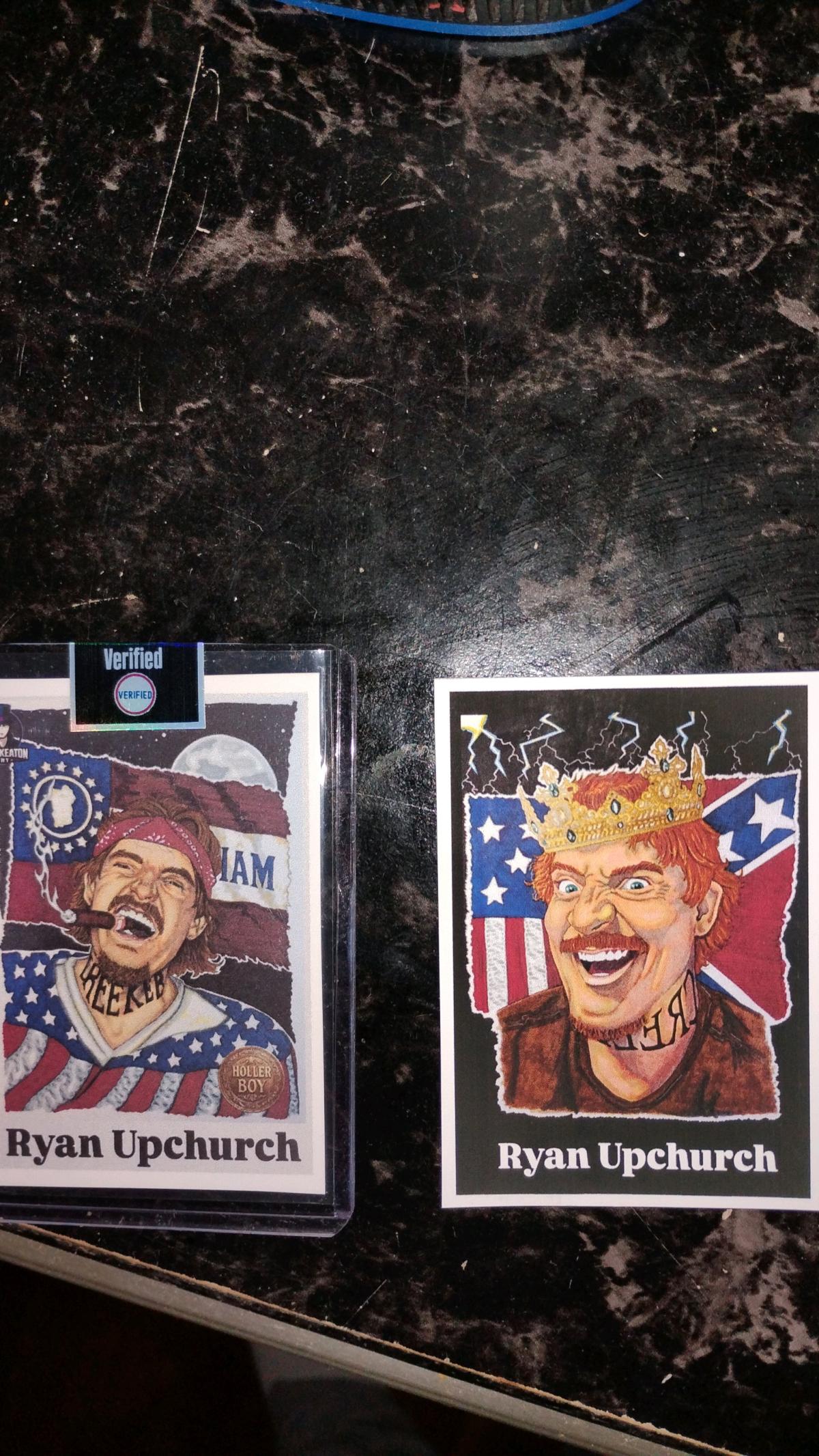 limited edition Ryan Upchurch card