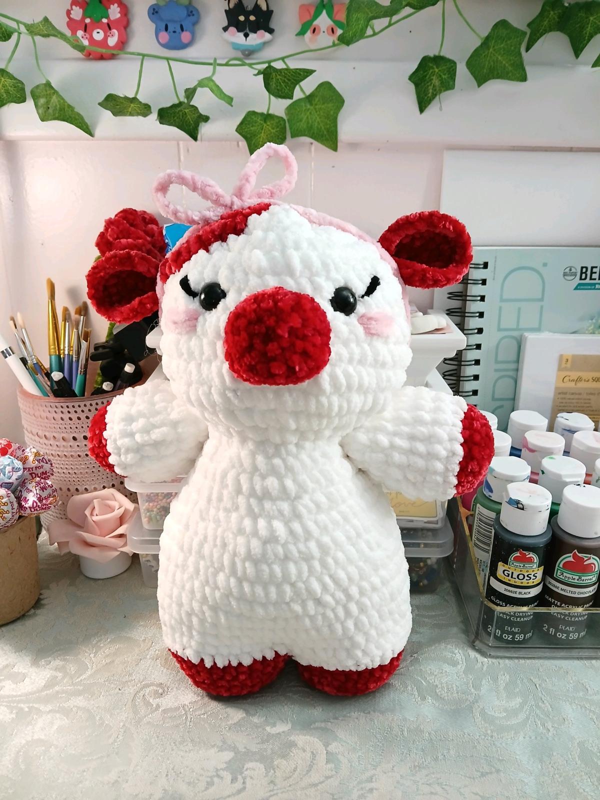 Crochet Cow decoration
