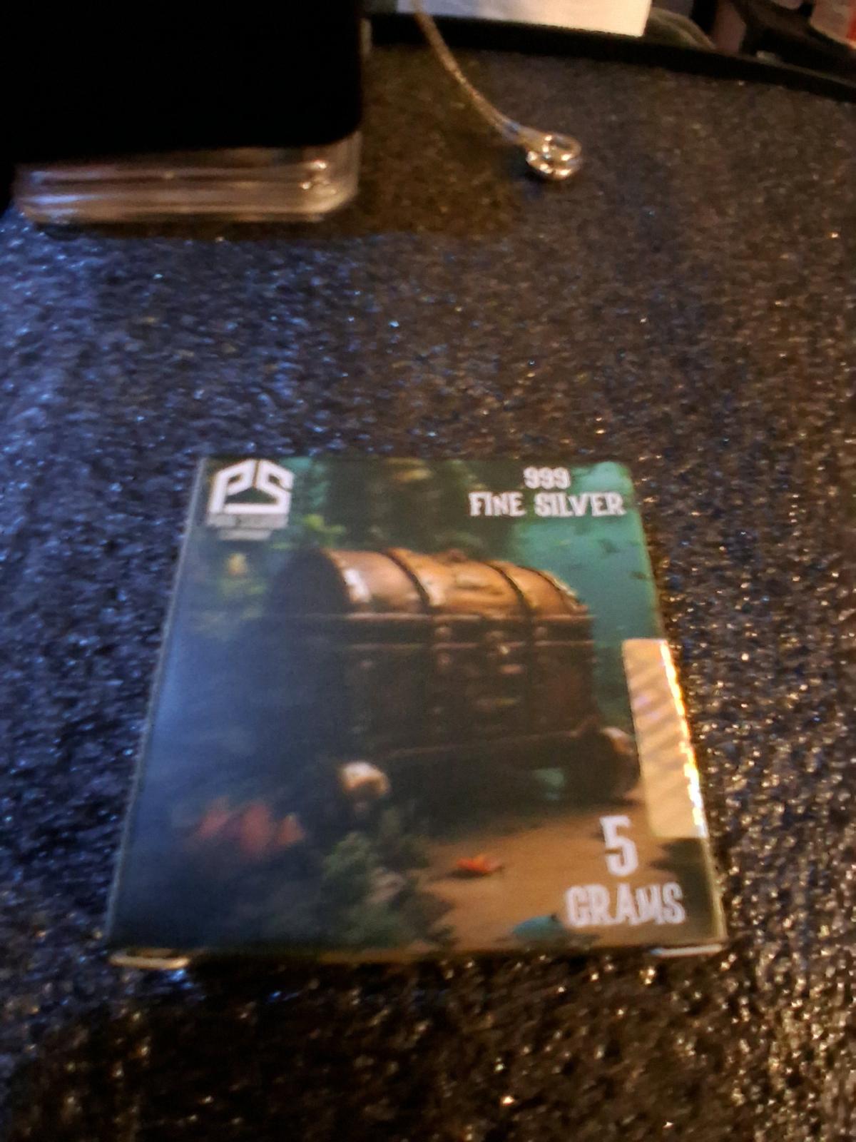 5 gram 999 silver treasure chest - Philadelphia, Pennsylvania