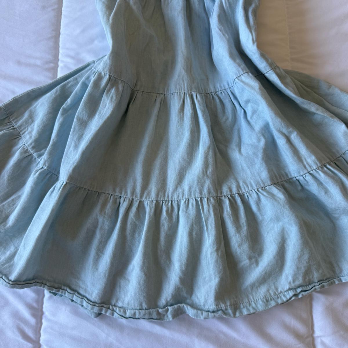 Mustard Seed Y2K Boho Seafoam Halter Mini Dress  Fairycore - Los Angeles, California - FleaMarketBay