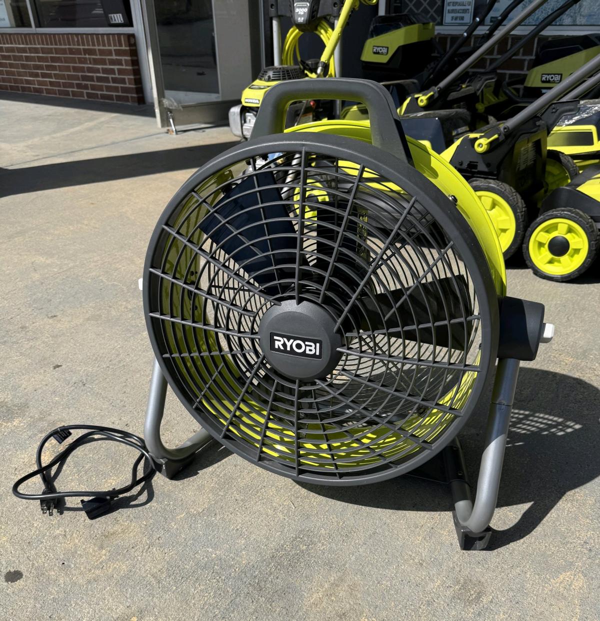 Ryobi 18v hybrid 18 inch air fan