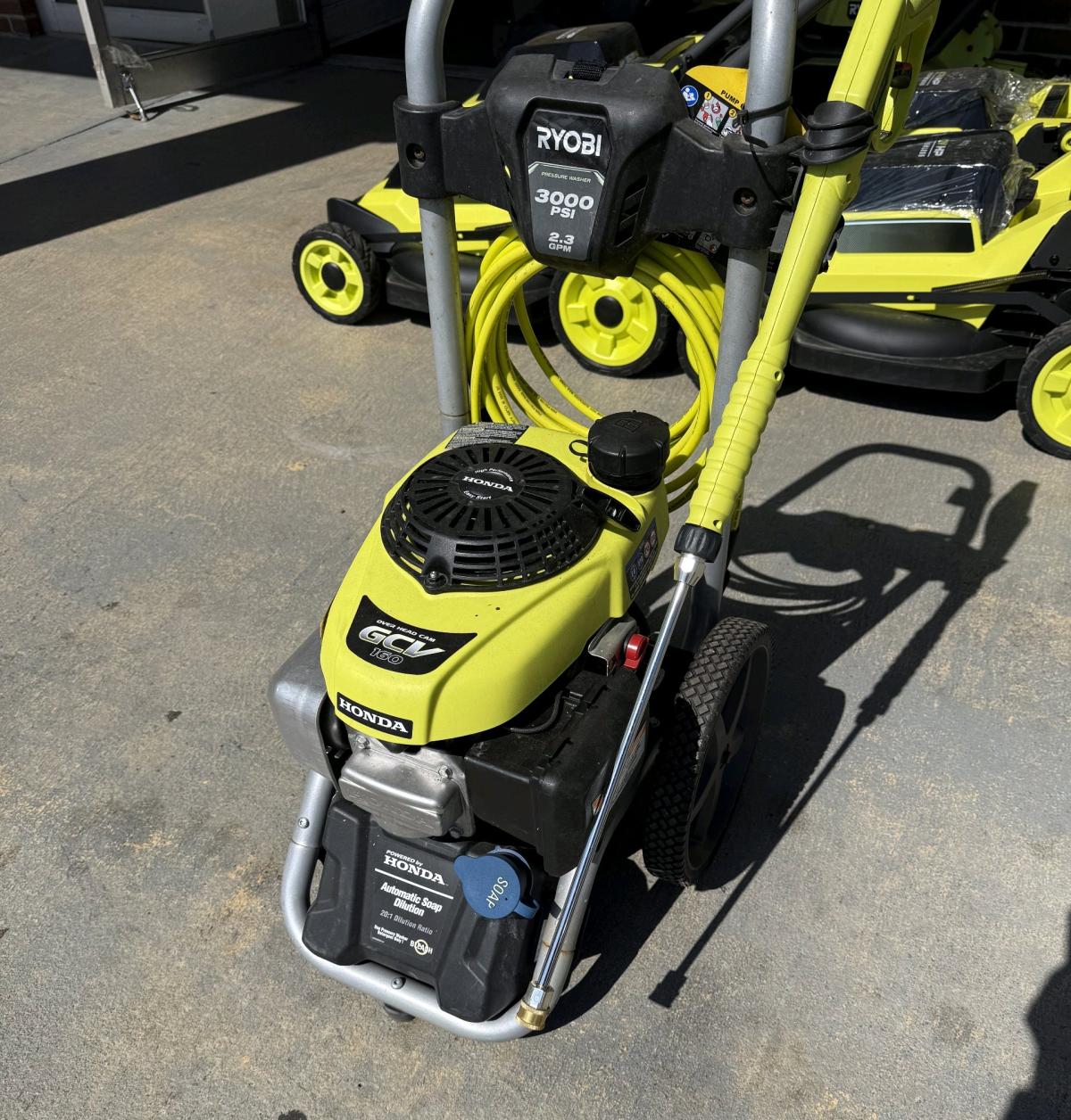 3000psi pressure washer Honda