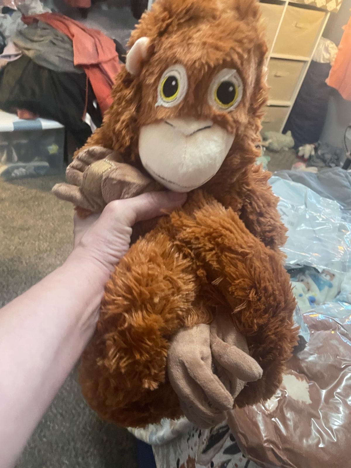 Plush Orangutan Brown Ikea Like Plush 26in  NWOT - Arvada, Colorado - FleaMarketBay