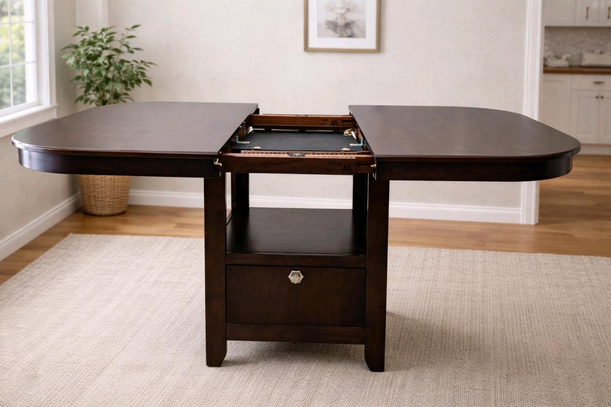 Ashley Furniture Dropleaf  expandable console dining table - Katy, Texas - FleaMarketBay