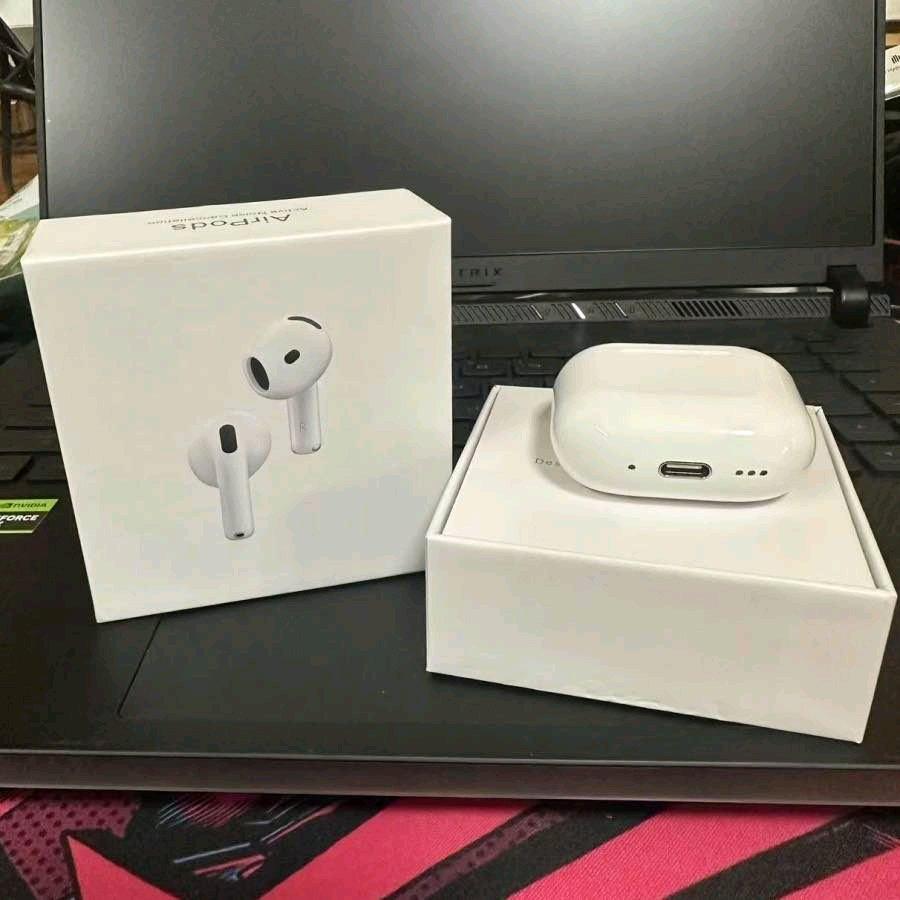 Airpods 4 with active Noise cancellation wireless charging c - Columbus, Georgia - FleaMarketBay