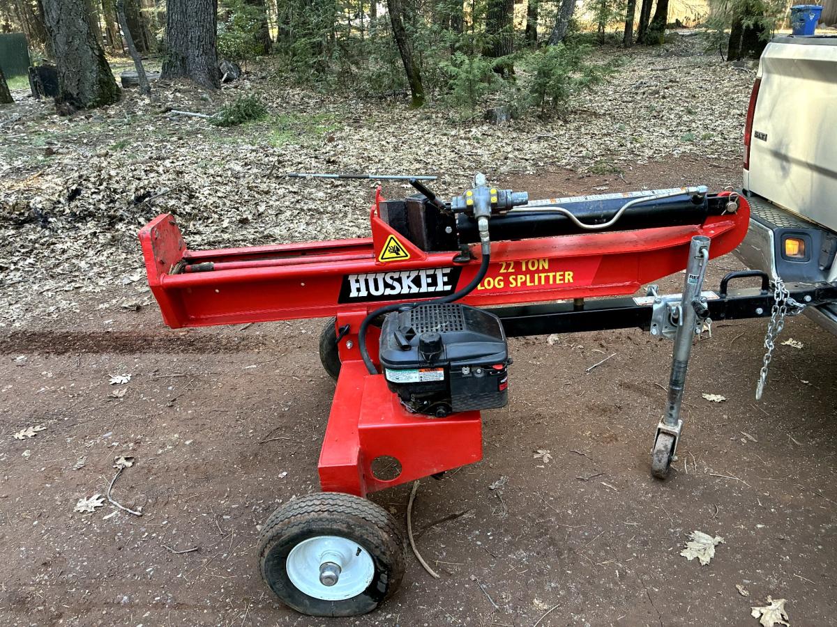 wood splitter - Palermo, California