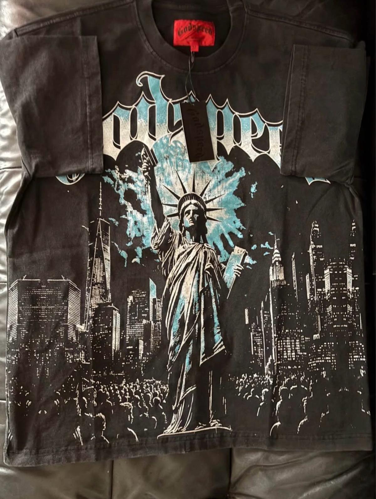 Godspeed Statue Of Liberty Shirt