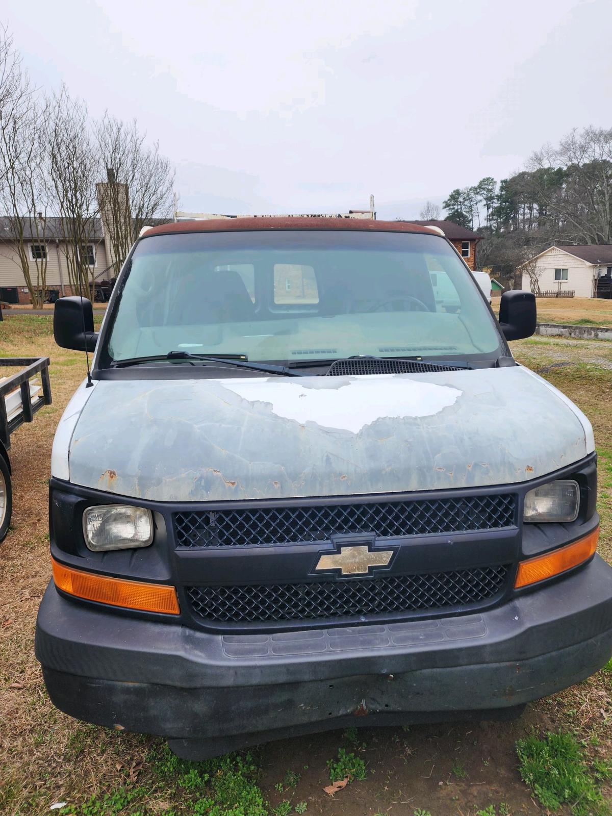 van 3500 GMC chevrolet