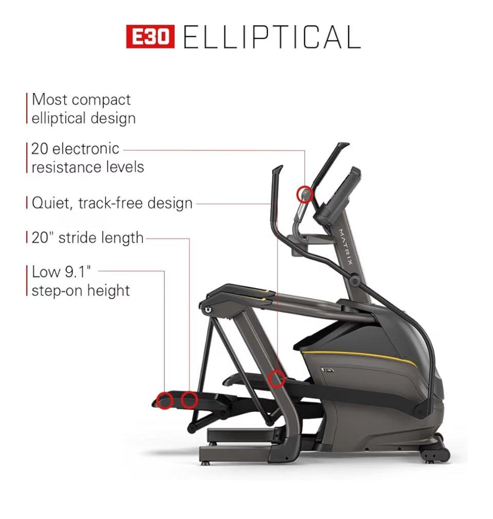 Matrix E30 Elliptical Machine - Katy, Texas - FleaMarketBay