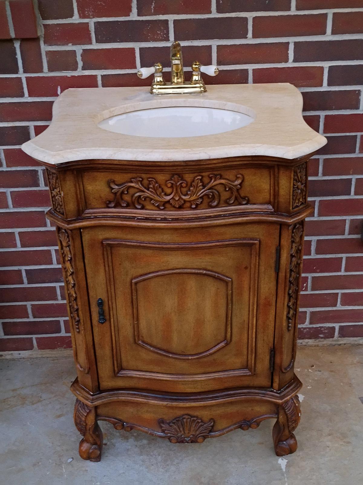 antique bathroom vanity beautiful piece paid 1000 asking 200