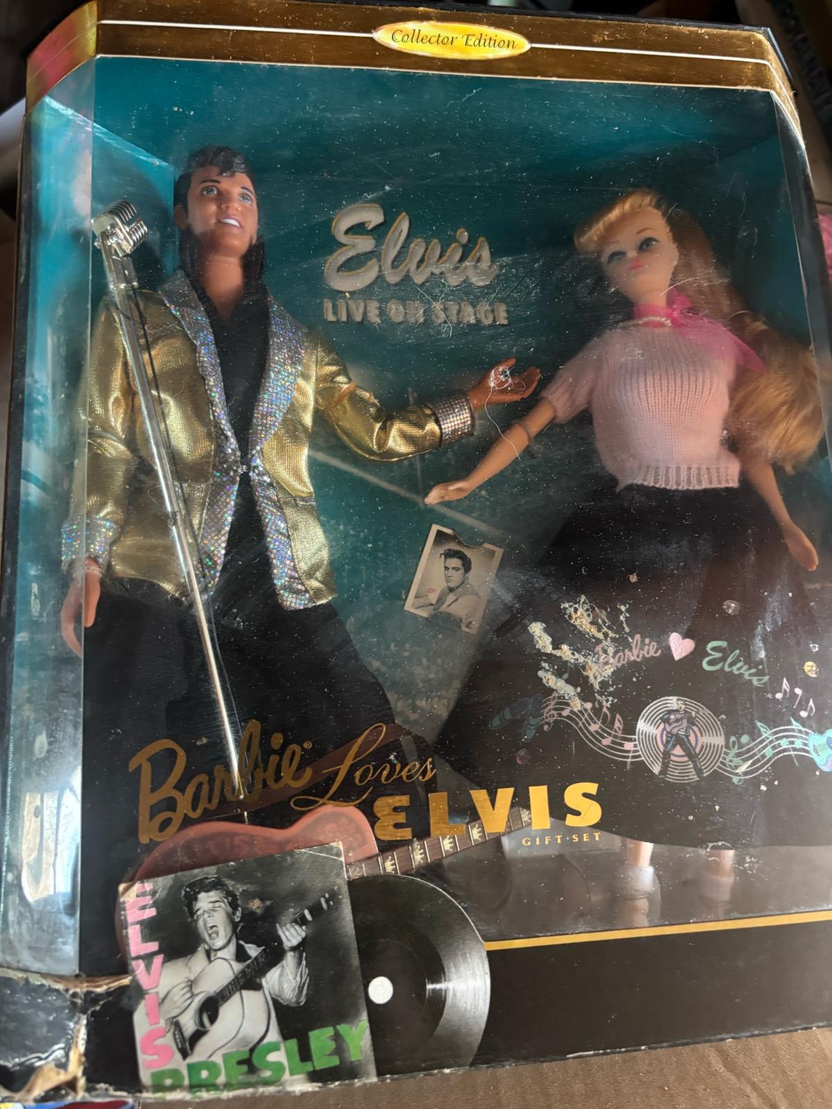 old Elvis Presley and Barbie set - Egg Harbor Township, New Jersey - FleaMarketBay