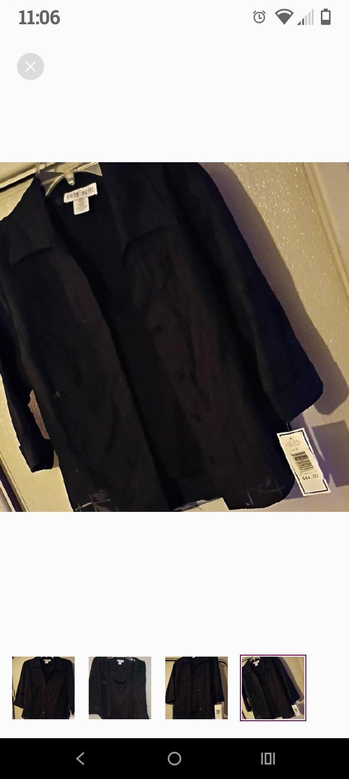 2 piece top  beautiful to wear to partys or on a daye - Chauvin, Louisiana - FleaMarketBay