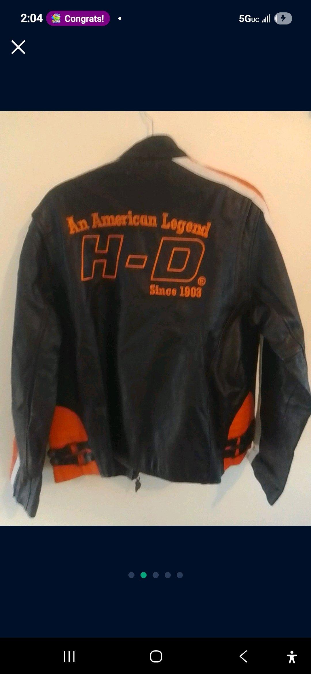 Two authentic harley davidson leather jackets - Folcroft, Pennsylvania - FleaMarketBay