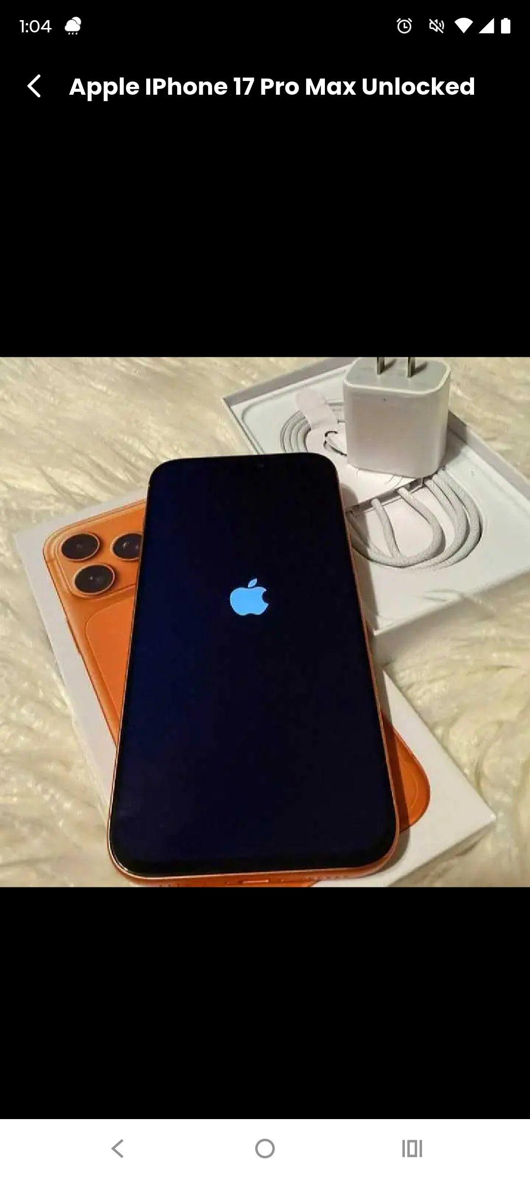 iPhone 17 Pro Max 256GB Factory Unlocked