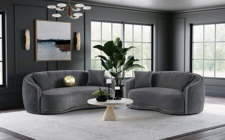 Luxury Modern Sofa Set  1886 or ONLY 53 Down  New  Delivery - Miami, Florida - FleaMarketBay