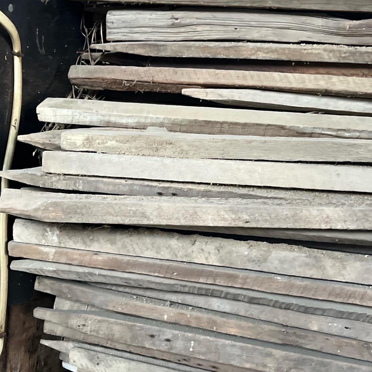 Vintage Tobacco Laths one Bundle is 12 Laths