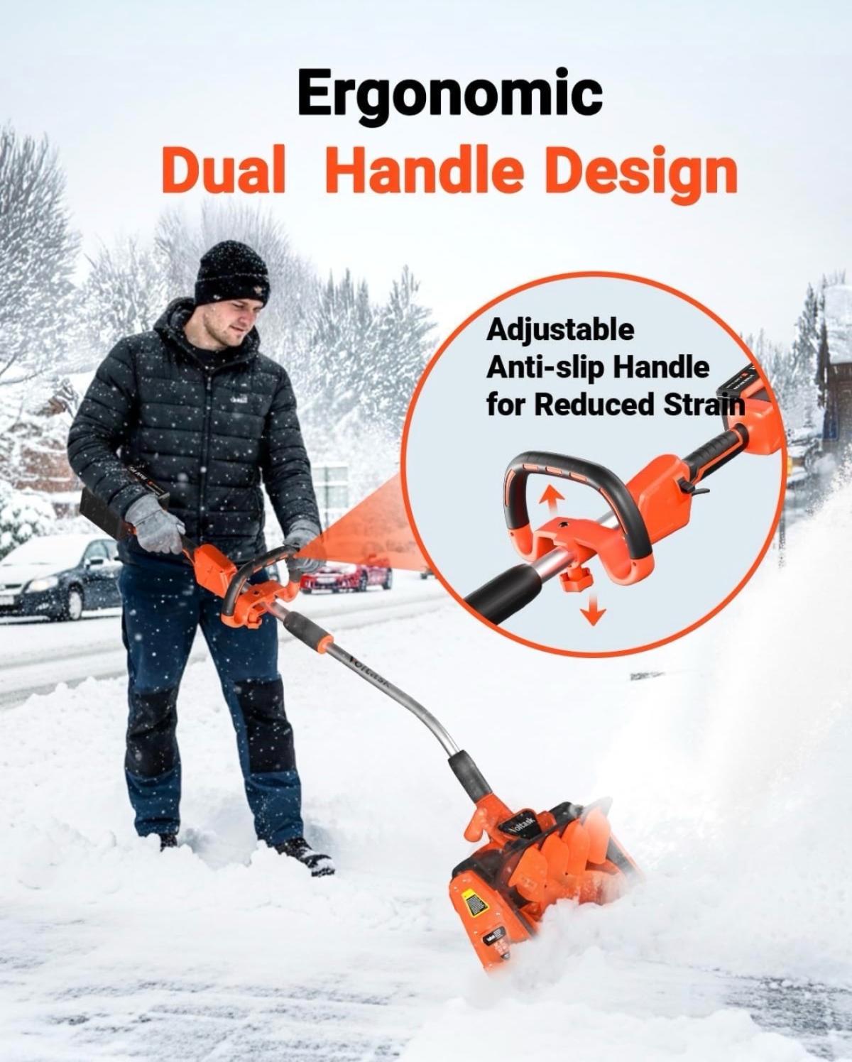 VOLTASK Cordless Snow Shovel - Columbus, Ohio - FleaMarketBay