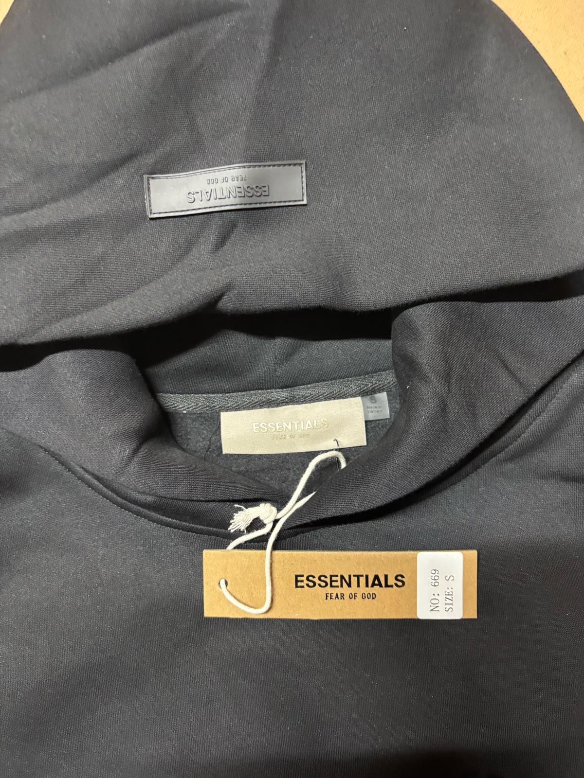 Black Essentials Hoodie - Monroe Township, New Jersey - FleaMarketBay