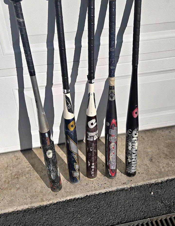 Used Softball bats